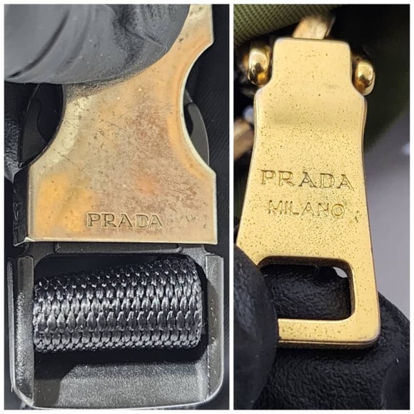 Authentic PRADA Nylon Tessuto Montagna Messenger Bag Black - Picture 11 of 15